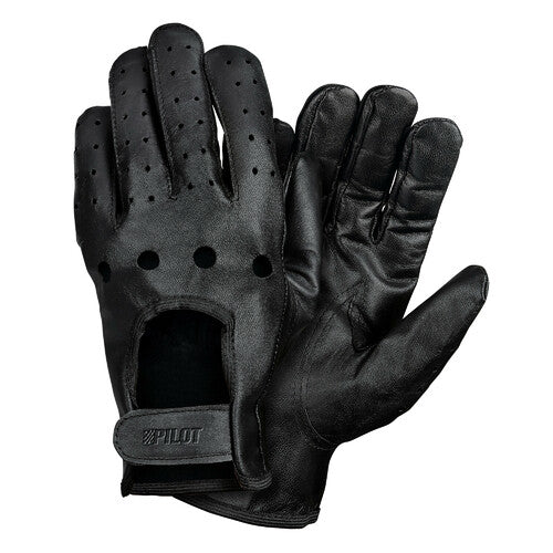 Pilot -3, guantes de conducir - L - Negro