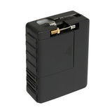 Pocket compressor lamp with LED flashlight