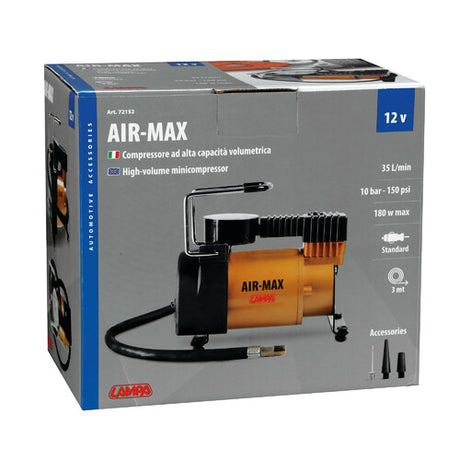 Air-Max Lamp, 12V compressor