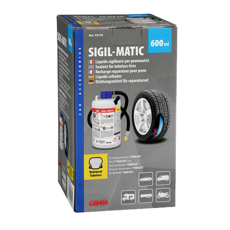 Lampa Sigil-Matic, kit liquido sigillante per pneumatici, 600 ml