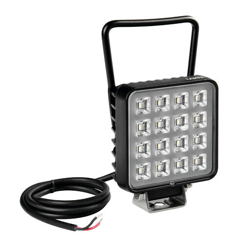 Lampa WL-28, faro ausiliario a 16 Led - 10/30V - Bianco