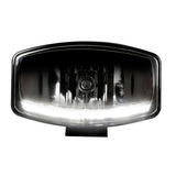 Faro delantero halógeno de haz profundo Pilot Pluton con luz de posición LED 248x141 mm