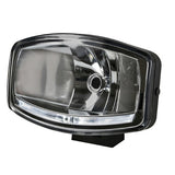Faro delantero halógeno de haz profundo Pilot Pluton con luz de posición LED 248x141 mm