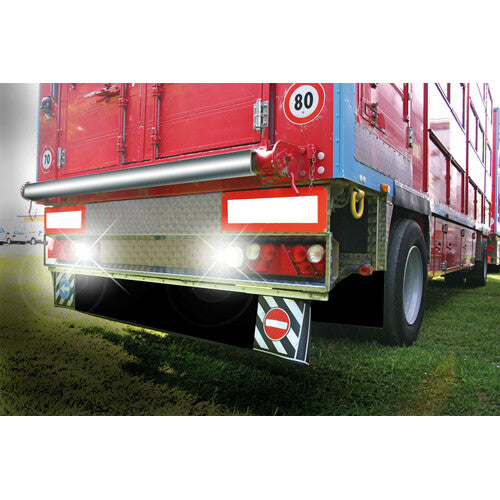 Lampa WB-1, luz de trabajo halógena cuadrada, 12/24 V 72296