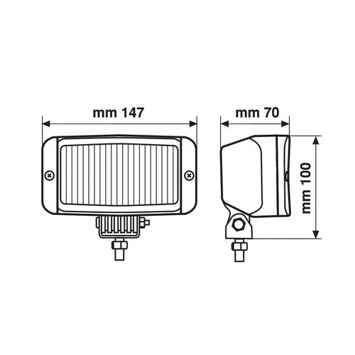 Lampa Prox, kit fari profonditá - Bianco 72343