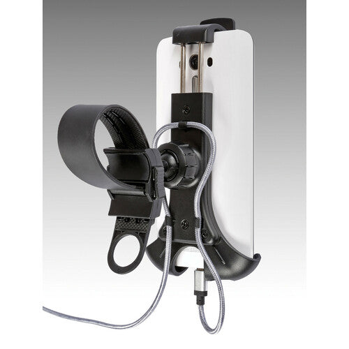 Lámpara Ridex Mecha, soporte para teléfono en el manillar 72537