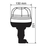 Lampa RL-9, luz de señalización LED, 12/24 V 72993