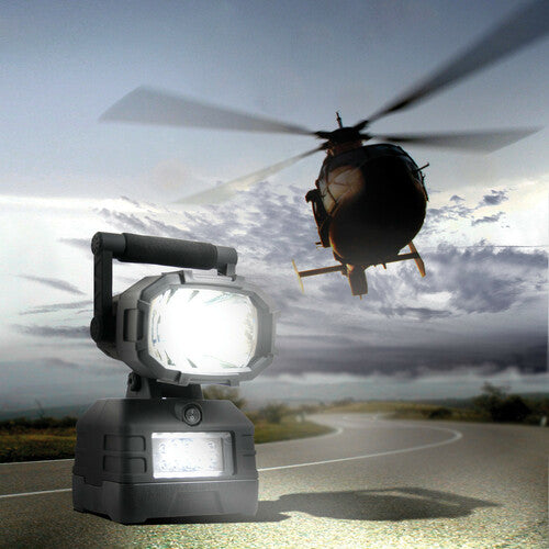 Lampa Pro Lite, Faro con proyector Xenón HID de 20W y linterna de 10 LED - 12/230V 73068