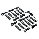 Pilot Hyper-Led Set 12x3, tiras LED decorativas - 12V - Rojo