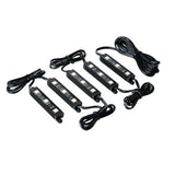 Pilot Hyper-Led Set 5x3, tiras LED decorativas - 12V - Rojo