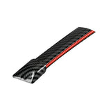 Pilot Spoiler carbon-look adesivo con integrata striscia luminosa a led rossi - 120 cm - 12V