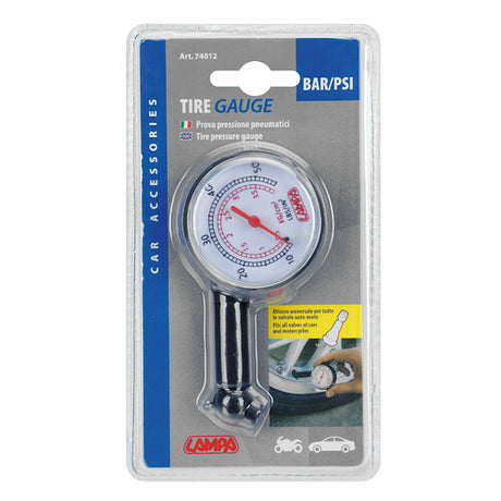 Lampa Misura pressione pneumatici in plastica