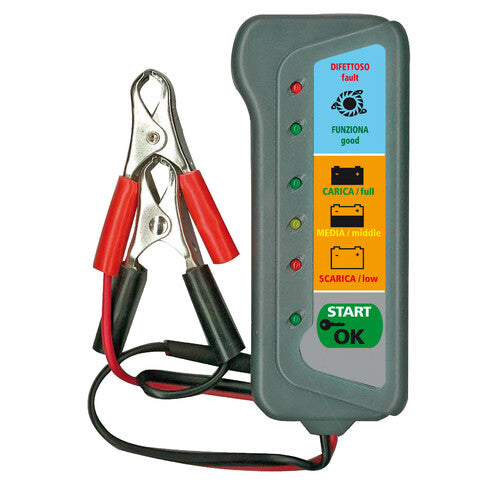 Lampa Tester per batteria e alternatore, 12V 74062