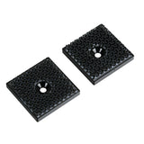 Lampa Clips Duotec selbststeckend, Mittelloch, 2er-Set - 30x30 mm 74653
