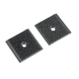 Lampa Clips Velor, Mittelloch, 2er-Set - 35x35 mm 74655