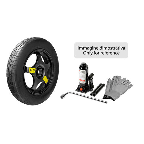 Kit ruotino scorta Jeep Grand Cherokee 01/11>04/13 cerchi da 18 pollici no SRT8