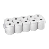Lampa Thermopapierrollen für Kassensysteme, 10 Stück, 55 g/m², 57 mm x 30 m