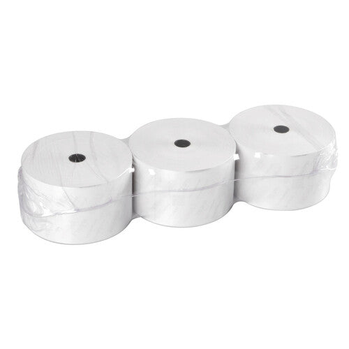 Thermopapierrollen für Servicebereichsäulen, 3 Stück, 55 g/m², 57 mm x 130 m