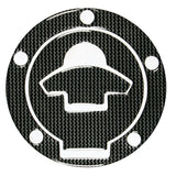Lámpara de tapa de depósito de combustible - Carbono - Ducati (5 agujeros) 90007
