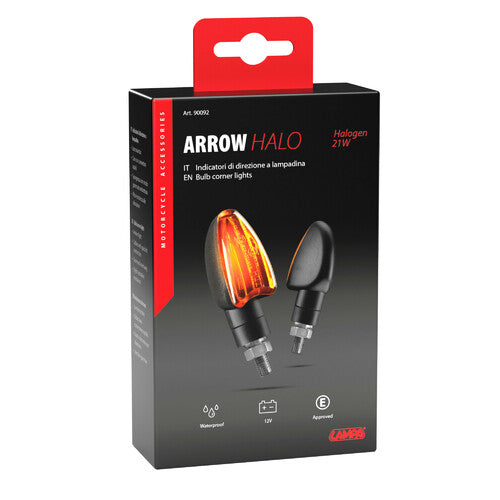 Lampa Arrow, indicatori direzione - 21W - Nero