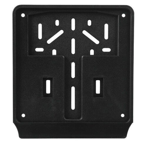 Universal motorcycle license plate holder