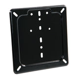 Lámpara de matrícula de acero inoxidable - Negra 90148