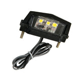 Luz de matrícula para motocicleta SMD de 3 LED - Blanca 90166