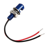 Lamp Set of 2 Screws with White Light LED - Blue