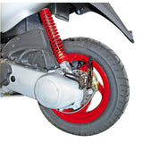 Portamatrículas lateral para scooters con motor Piaggio 90187