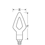 Kier Lampe, LED-Blinker - 12V LED 90247