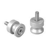Lampenpaar Stativhalterungen - 10x1,25 mm - Aluminium 90332