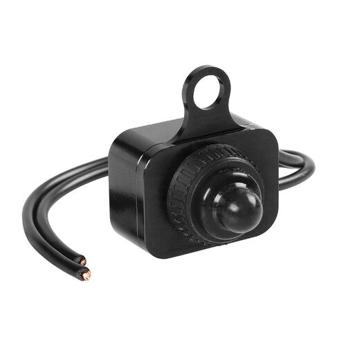On &amp; Off Lamp, Waterproof Switch, 12V - Black