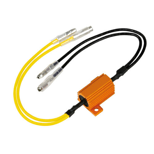 Resistencias precableadas con conectores rápidos, 2 unidades - 12 V - 6 ohmios - 25 W 90469