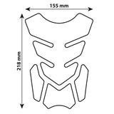 Lampa Pro-Tank X2, protezione adesiva per serbatoio - Nero 90511