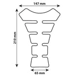 Protector adhesivo para depósito Lampa Pro-Tank X4 - Negro 90515
