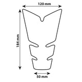 Lampa Pro-Tank X5, protezione adesiva per serbatoio - Nero 90517