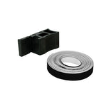 Lampa Wheel Stripe Racing, profilo adesivo per cerchi ruota - Nero