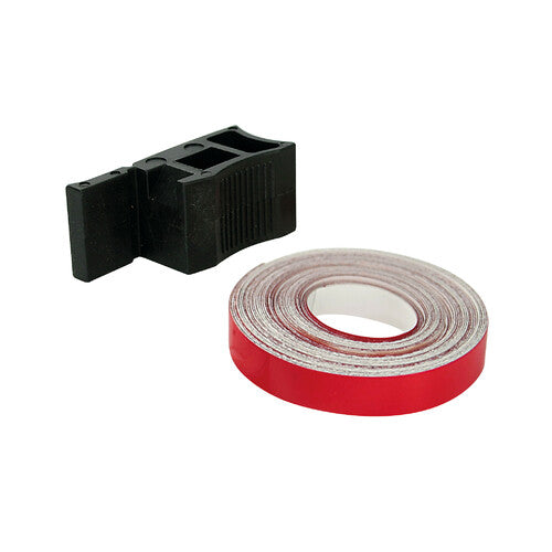 Lampa Wheel Stripe Racing, profilo adesivo per cerchi ruota - Rosso 90522