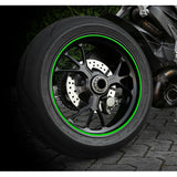 Lampa Wheel Stripe Racing, perfil adhesivo para llantas - Verde 90524