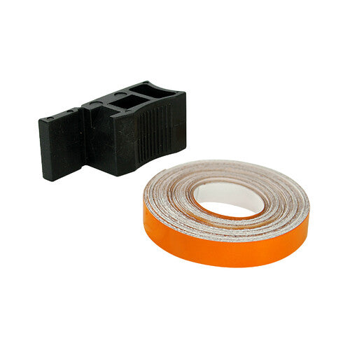 Lampa Wheel Stripe Racing, profilo adesivo per cerchi ruota - Arancione 90525