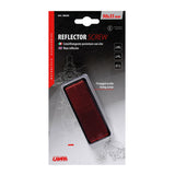 Lampa Catarifrangente posteriore con vite - 90x35 mm - Rosso