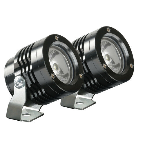 Lámpara O-Lux, par de faros auxiliares LED, 12 V - Negro 90533