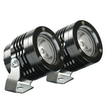 O-Lux Lamp, pair of LED auxiliary headlights, 12V - Black