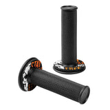Lampa Donut Off-Road Grips, manopole universali - Nero - Arancione