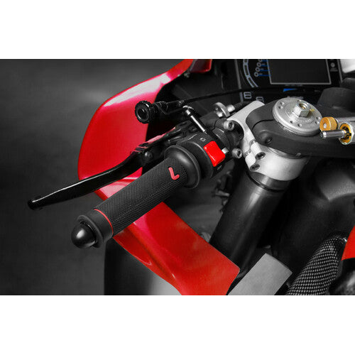 Lampa Sport-Grip, manopole universali - Rosso 90580