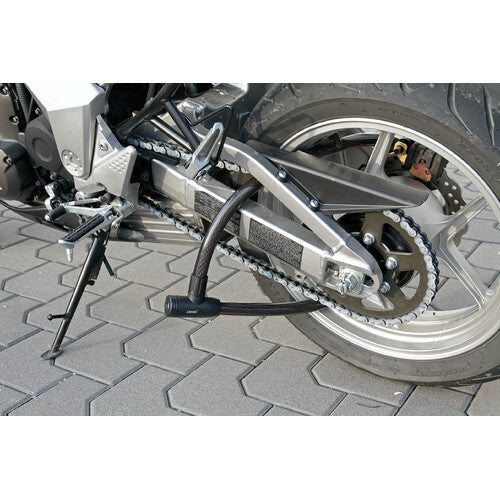 Lampa Cobra, treccia multipla in acciaio - 120 cm 90606