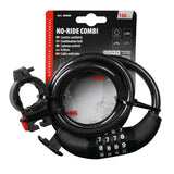 No-Ride Kombilampe, Diebstahlsicherungskabel - 100 cm 90608