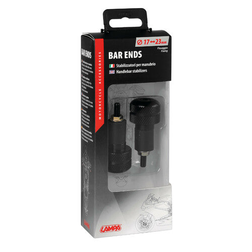 Lampa Coppia stabilizzatori manubrio - Nero 0639 90639