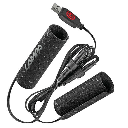 Lampa Manopole riscaldate con presa USB 90808