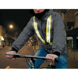 Lampa X-Belt, reflektierende Hosenträger - Gelb 91410